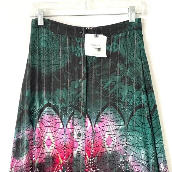 Desigual Lurex Midi Skirt - Picture 3 of 12